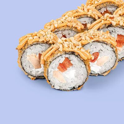 Урамаки Цыпленок Темпура в EDOO Rolls & Pizza по цене 569 ₽