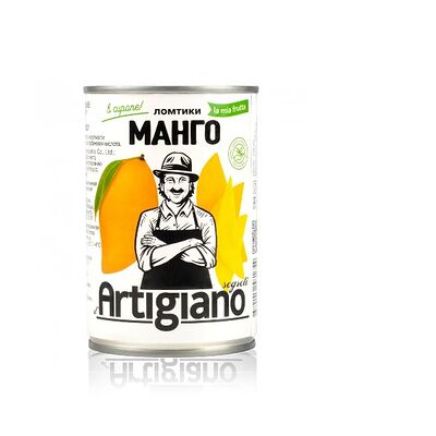 Манго Segreti d`Artigiano ломтики в сиропе, La Mia Frutta, Италия в Ченто пицца М7 по цене 650 ₽