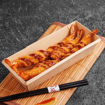 Тигровые креветки в панко в Лапшичная по цене 600 ₽