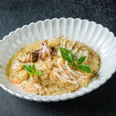 Ризотто с морепродуктами в Florentini City Café по цене 1470 ₽