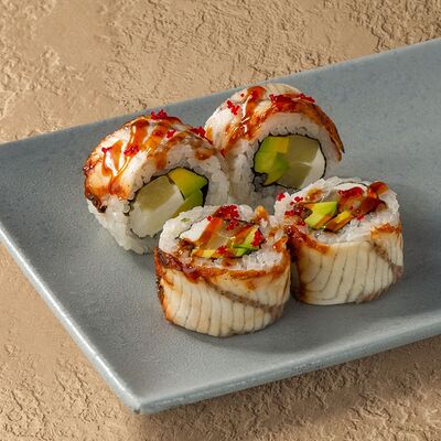 Ролл Унаги опалённый в ТОКИО-CITY по цене 510 ₽