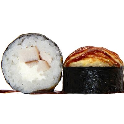 Запечённый с курицей в Киото Суши по цене 304 ₽