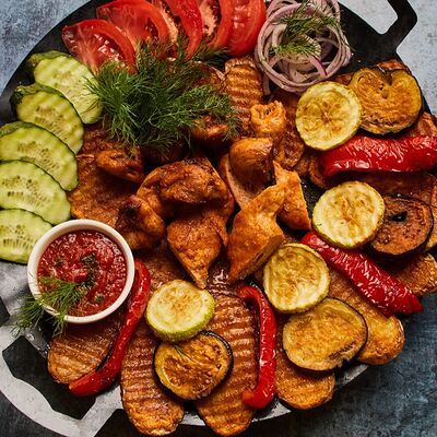 Садж на двоих из курицы в Изюм по цене 2199 ₽