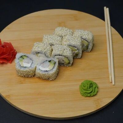 Ролл Калифорния с креветкой в Yo! Sushi по цене 660 ₽