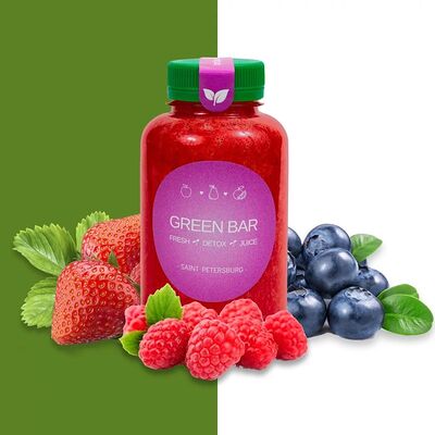 Смузи ягодный в GreenBar по цене 390 ₽