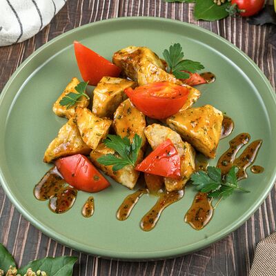 Салат Попкорн с баклажанами в Солянка Крафт Бар по цене 797 ₽