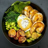 Боул с креветками в CAFE BAZAR