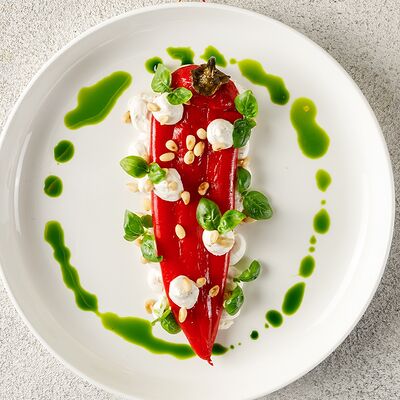 Перец рамиро с крем-чизом в Романов парк по цене 630 ₽