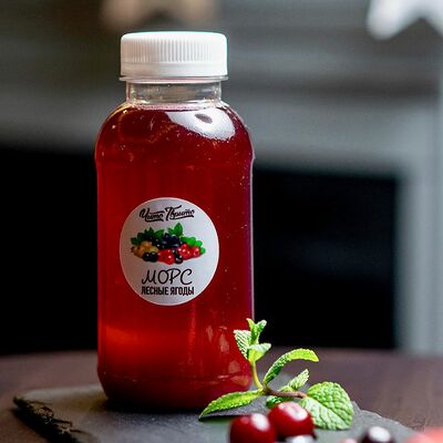 Морс из лесных ягод собственного производства в Хинкальная Чито Гврито по цене 230 ₽