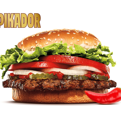 Острый Воппер PIKADOR в Бургер Кинг по цене 310 ₽