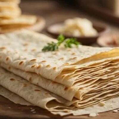 Лаваш листовой собственного приготовления в Арарат шашлычный дворик по цене 79 ₽