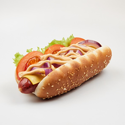 Де Люкс Дог в Zibo Food по цене 438 ₽