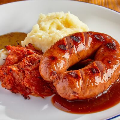 Колбаска из свинины и говядины в BBQ beer restaurant по цене 1020 ₽