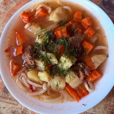 Шурпа с говядиной в Восточная кухня по цене 350 ₽