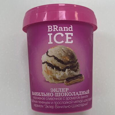 Эклер ванильно-шоколадный в BRandICE по цене 750 ₽