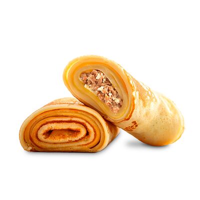 Блины с курицей и сыромв Сеть АЗС Газпромнефть по цене 269 ₽