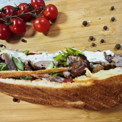 Шаурма в толстом лаваше из курицы на углях в АРЦАХ по цене 449 ₽