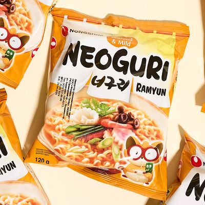 Ногури с морепродуктами Nongshim в Вначале была курица по цене 289 ₽