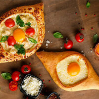 Логотип Хочу харчо и хачапури