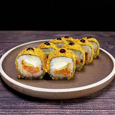 Теплый ролл сяке темпура в Hatimaki по цене 649 ₽