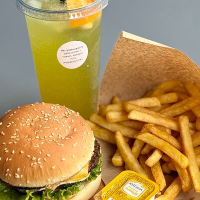 Комбо #1 в Best Burger по цене 4300 ₸