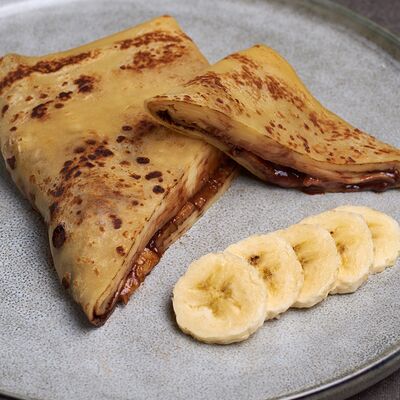 Банан с Нутеллой в Бодрая сова по цене 260 ₽