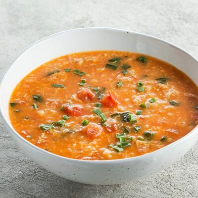 Суп с клецками и томатами в See China по цене 420 ₽