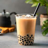 Логотип кафе Amotime bubble tea & coffee