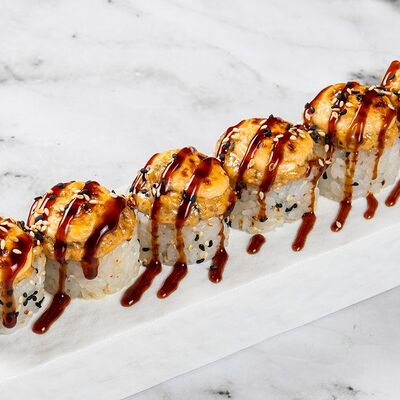 Ролл запеченный с лососем в Bona по цене 1270 ₽