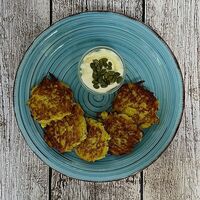Оладьи тыквенно-яблочные в Луна Рыба