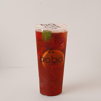 Клубничный M в Boba Tea