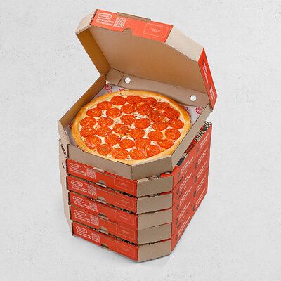 Шесть пицц в ПиццаФабрика по цене 3595 ₽