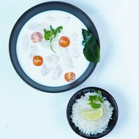 Том кха с рисом в Thaifood bubble tea