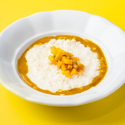 Каша рисовая, кокосовое молоко, манго в Лу по цене 440 ₽