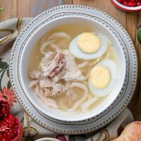 Куриная лапша с яйцом в Чито