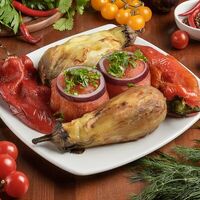 Овощи на углях по-армянски в Шашлычкофф