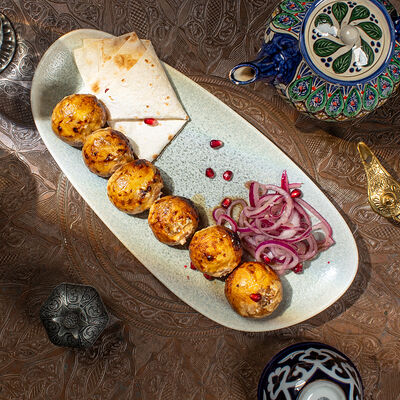 Шампиньоны на мангале в Гранат по цене 684 ₽