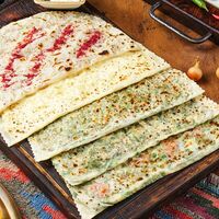 Кутаб с мясом в Халиф