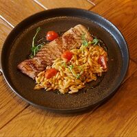 Стейк из свиной вырезки в Гастропаб 40