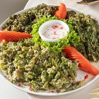 Зеленая фасоль с яйцом в Ресторан Татев