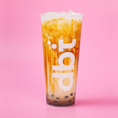 Классика с карамелью и тапиокой Обьем L (большой) в Double bubble tea по цене 715 ₽