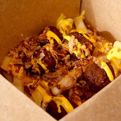 Бокс Фри Чиз с Митболами в Doner Kebab Family по цене 370 ₽