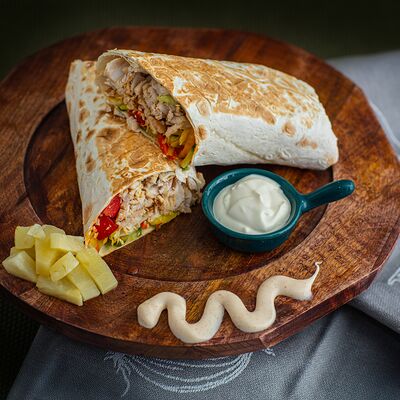 Гавайская в лаваше в #Шаверма_хауз по цене 490 ₽