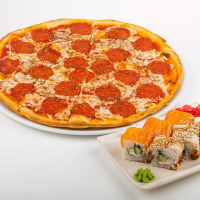 Пицца и ролл в АРИГАТО по цене 1450 ₽