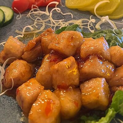 Филе индейки в остром медовом соусе в Лобстер по цене 599 ₽