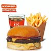 Биг-комбо с бургером Брат ST в Бургерная по цене 649