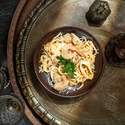 Вок с морепродуктами в Гранат по цене 1403 ₽