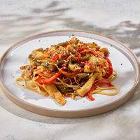 Удон с курицей терияки в DEQUFO