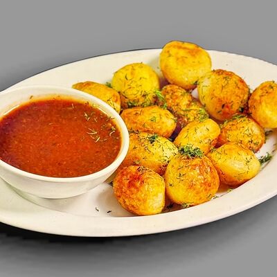 Картофель жареный молодой в Ламазо Грузинская Кухня по цене 700 ₽