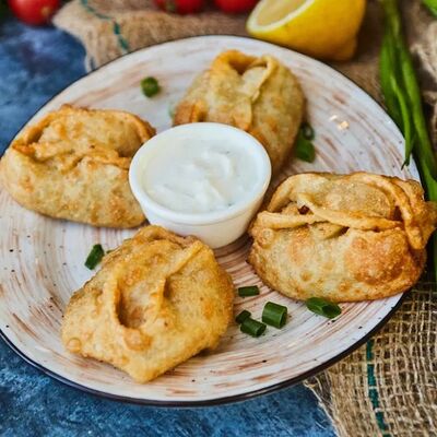 Манты с телятиной жареные в Тайфун по цене 359